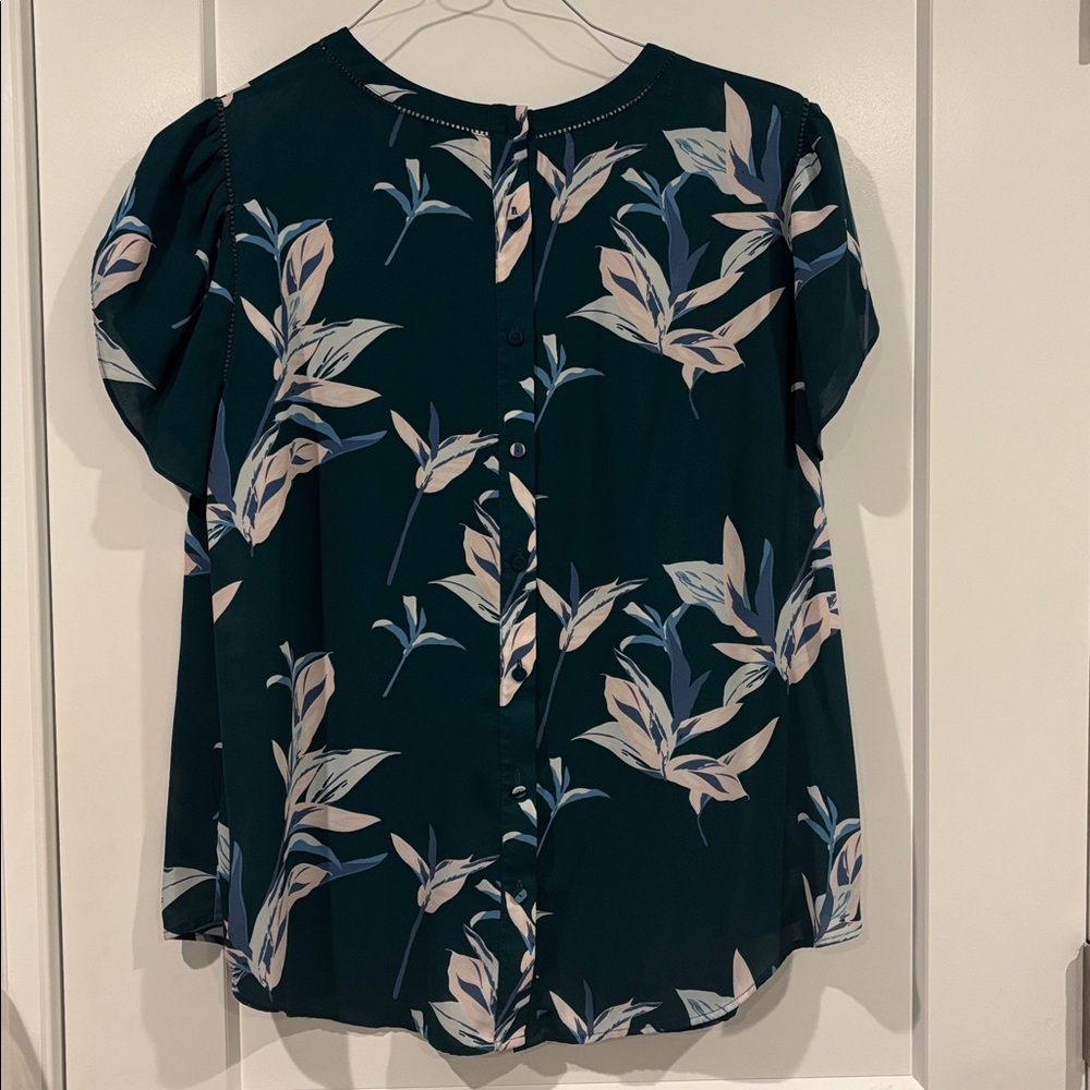 41 Hawthorn Womens Short Sleeve Blouse 1x - Picture 6 of 8